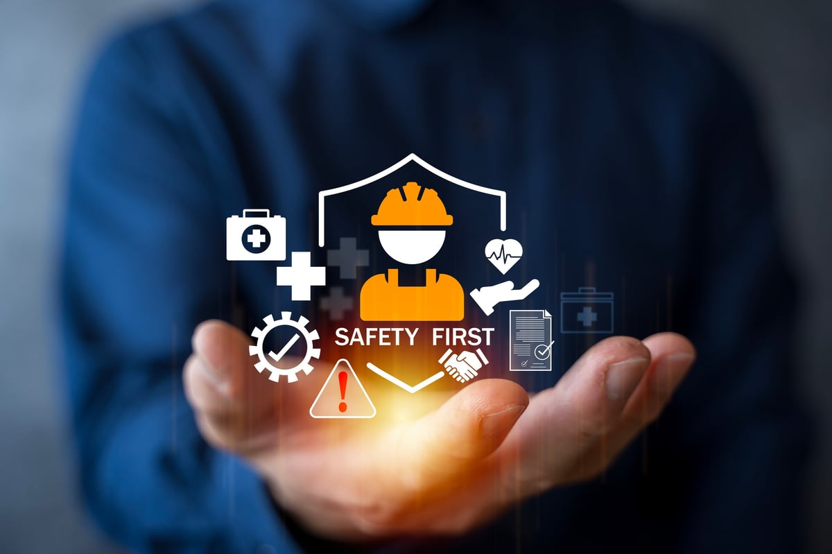 Workplace safety and compliance with AI technology